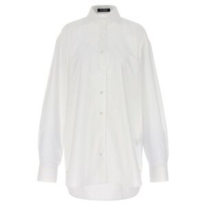 Raf Simons Women Mesh Insert Shirt